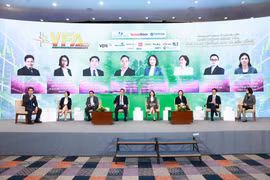 Les intervenants lors de l'événement, à Hanoi, le 22 septembre. Photo: Bnews/vnanet.vn