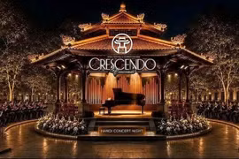 Le concert symphonique en plein air illuminera le lac Hoàn Kiêm à Hanoi. Photo : VietnamPlus