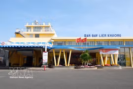 Aéroport international de Liên Khuong, dans la province de Lâm Dông. Photo : VNA