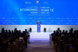 Vue du Forum économique d’automne 2025. Photo: VNA