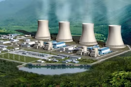 La conception du projet de centrale nucléaire de Ninh Thuân publiée en 2016. Photo : CTV/CVN