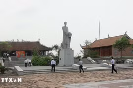 Le mémorial dédié au savant Lê Quy Dôn, dans la province de Hung Yên. Photo : VNA