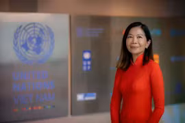 Pauline Tamesis, coordinatrice résidente des Nations Unies au Vietnam. Photo : ONU Vietnam