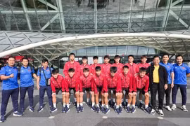 L’équipe nationale vietnamienne de football des moins de 15 ans. Photo : VFF