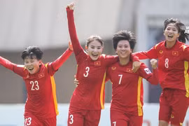 L'équipe féminine de football du Vietnam. Photo : AFC