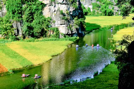 Tam Côc, province de Ninh Binh. Photo: moitruongdulich.vn