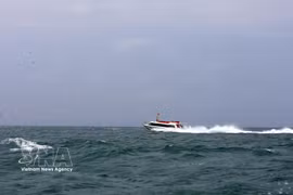 Un ferry à passagers à grande vitesse. Photo d'illustration: VNA