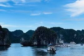 Un système d'alerte précoce sera installé dans la baie d'Ha Long. Photo : VNA