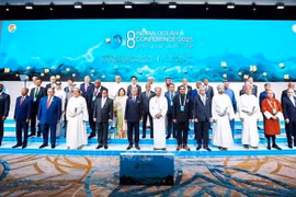 Des représentants de pays et d’organisations internationales participent à la 8e Conférence de l’océan Indien (OCI) à Oman. Photo : VNA