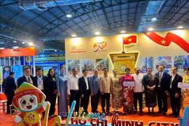 La 5e Exposition de Hô Chi Minh-Ville et des provinces et villes d’amitié à Savannakhet se tiendra du 2 au 6 avril. Photo : VNA