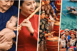 Le programme «Sons du Vietnam, mélodies de la vie» invite le public à raconter l’histoire du pays en musique. Photo : thanham.vn