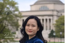 Nguyên Phuong Chung, directrice du programme de vietnamien au sein du Département des langues et cultures d’Asie de l’Est de l’Université Columbia. Photo : VNA