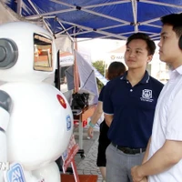 Le robot Anbi. Photo: VNA