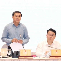 Le vice-ministre de la Santém Tran Van Thuân. Photo: VNA