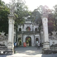 Le temple Quan Thanh. Photo: VNA