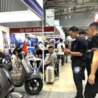 Près de 500 stands à l’exposition internationale Autotech & Accessories 2025 à Hô Chi Minh-Ville. Photo. VNQ