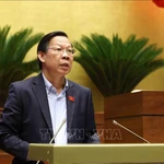 Phan Van Mai, président de la Commission économique et financière de l'Assemblée nationale à la 9e session de la 15e Assemblée nationale. Photo: VNA