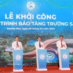 Mise en chantier du musée de Truong Sa. Photo: VNA