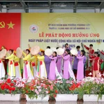 De nombreuses localités ont lancé et participé la Journée du droit du Vietnam. Photo : nhandan.vn