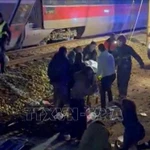 Lieu de l'accident ferroviaire entre deux trains à grande vitesse à Adamuz, en Espagne, le 18 janvier 2026. Photo : Reuters/VNA