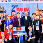 Le Vietnam a marqué une forte empreinte à la Coupe du monde de kickboxing 2026 (2nd Thailand Kickboxing World Cup) en se classant troisième au classement général. Photo: Fédération de kickboxing du Vietnam