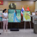 Le programme d’échanges en beaux-arts Vietnam - Thaïlande réunit des peintres des deux pays afin de renforcer l’amitié et la diplomatie culturelle bilatérale. Photo: VNA