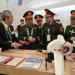 La délégation du ministère vietnamien de la Défense au Singapore Airshow 2026. Photo: ministère vietnamien de la Défense