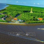 Le cap de Ca Mau. Photo: VNA