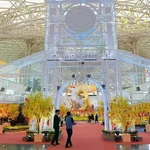 La Foire du Printemps 2026, organisée du 2 au 13 février au Vietnam Exposition Center (VEC) à Hanoï. Photo : VOV/CVN 