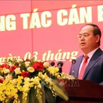 Le Bureau politique a décidé de désigner Quan Minh Cuong au poste de secrétaire du Comité provincial du Parti de Quang Ninh (Nord) pour le mandat 2025-2030. Photo: VNA