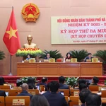 La 31ᵉ session du Conseil populaire de Hanoï. Photo: VNA