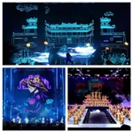 Les programmes artistiques sont présentés dans un style moderne, jeune et dynamique, tout en reflétant l'essence culturelle de Huê. Photo : VNA