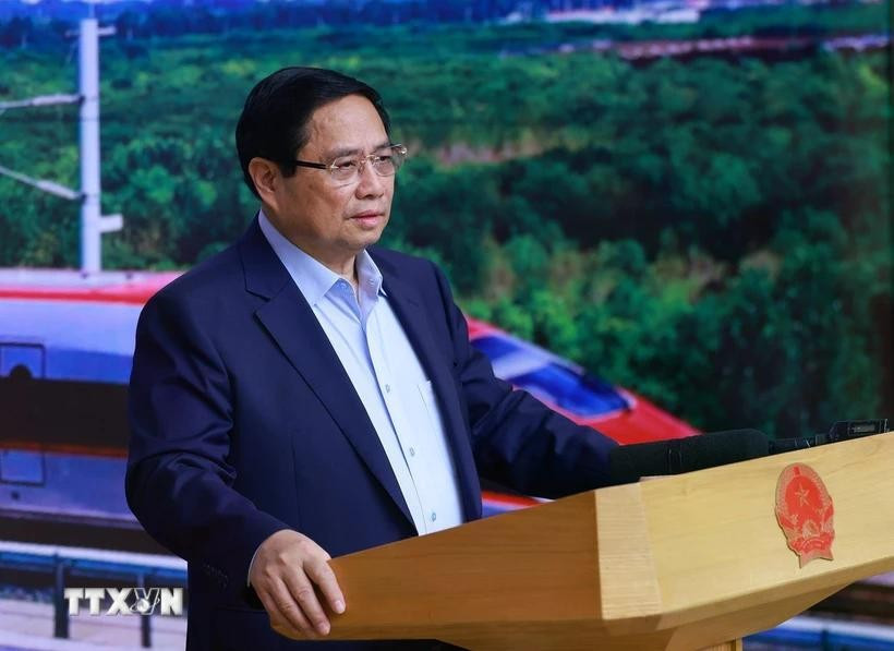 Le Premier ministre Pham Minh Chinh. Photo : VNA