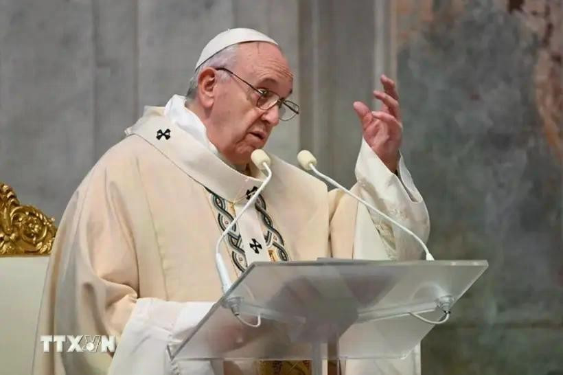 Le pape François. Photo : IRNA/VNA 