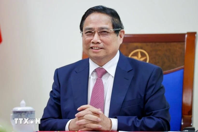Le Premier ministre vietnamien Pham Minh Chinh va participer à la 16e Réunion annuelle des nouveaux champions du FEM à Tianjin et effectuer une tournée de travail en Chine du 24 au 27 juin. Photo : VNA