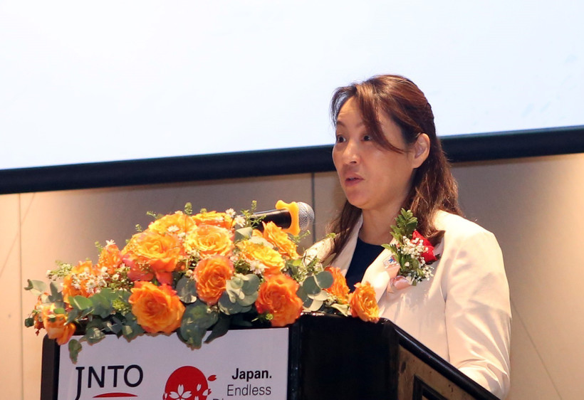 Matsumoto Fumi, représentante en chef du JNTO au Vietnam. Photo : VNA