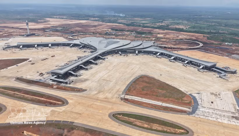 Aéroport de Long Thanh en juillet 2026. Photo : VNA