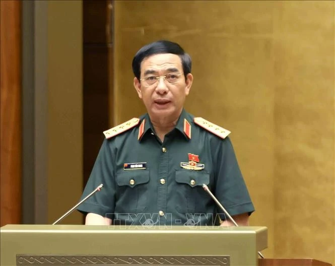 Le ministre de la Défense, Phan Van Giang. Photo : VNA