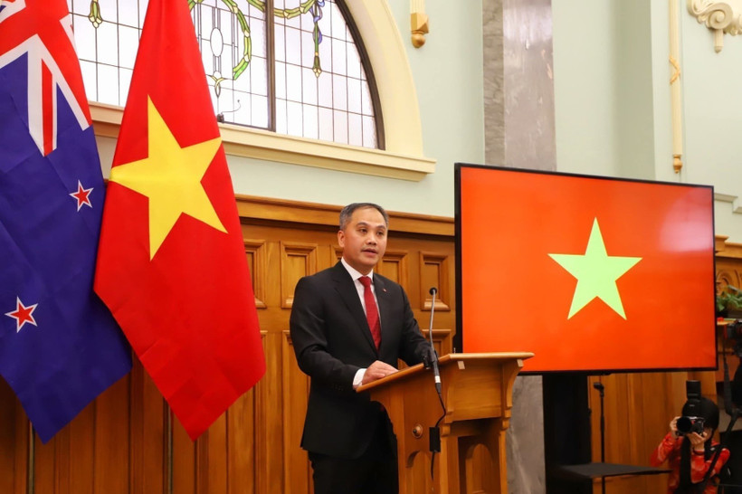 L’ambassadeur du Vietnam en Nouvelle-Zélande, Phan Minh Giang. Photo : VNA