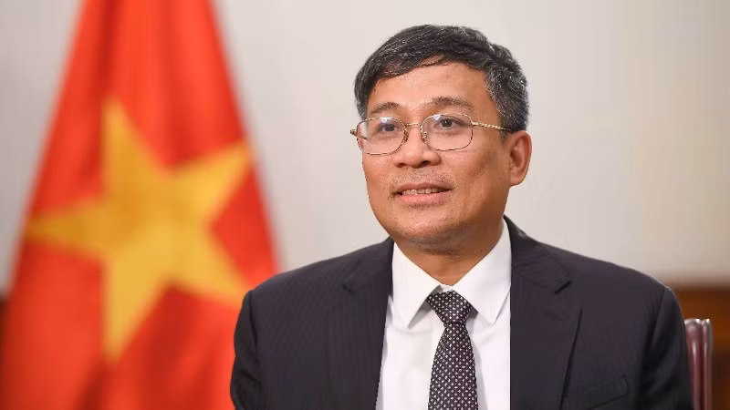 Le vice-ministre permanent des Affaires étrangères, Nguyên Minh Vu. Photo : le ministère des Affaires étrangères du Vietnam