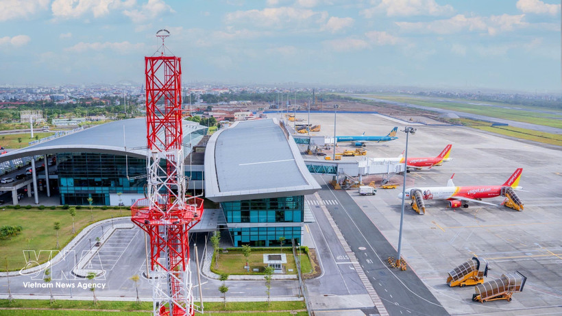 Terminal de l'aéroport de Hai Phong. Photo : VNA