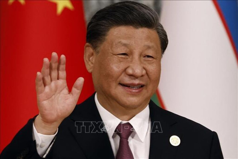 Le secrétaire général du CC du Parti communiste chinois (PCC) et président chinois, Xi Jinping. Photo : AFP/VNA