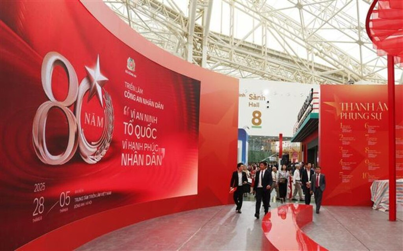 L’exposition “80 ans de marche pour l’Indépendance - la Liberté - le Bonheur” se tiendra au Centre national des expositions à Dông Anh, Hanoï. Photo : CTV/CVN