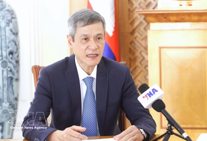 L'ambassadeur du Vietnam au Cambodge, Nguyen Minh Vu. Photo : VNA