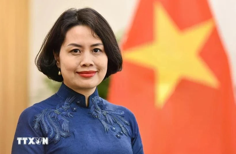 L’ambassadrice du Vietnam en Finlande et en Estonie, Pham Thi Thanh Binh. Photo : VNA