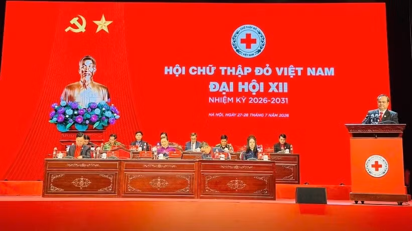 Le Présidium du Congrès. Photo : Vietnamplus