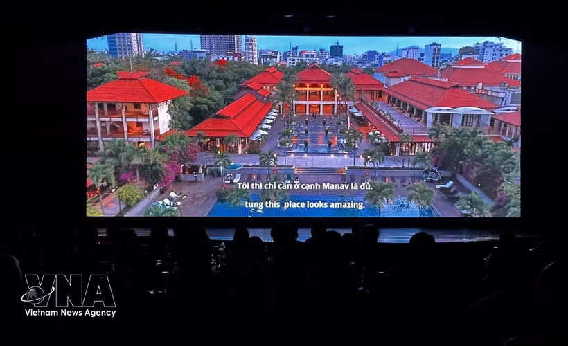 Les magnifiques paysages de la ville de Da Nang apparaissent dans le film « Love in Vietnam ». Photo : VNA