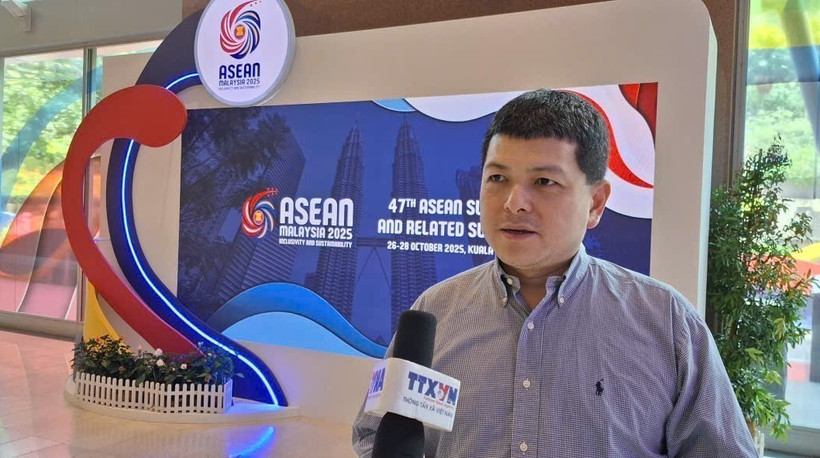 Ei Sun Oh, expert principal du Centre d’études sur le Pacifique lors d'une interview accordée à la VNA. Photo : VNA