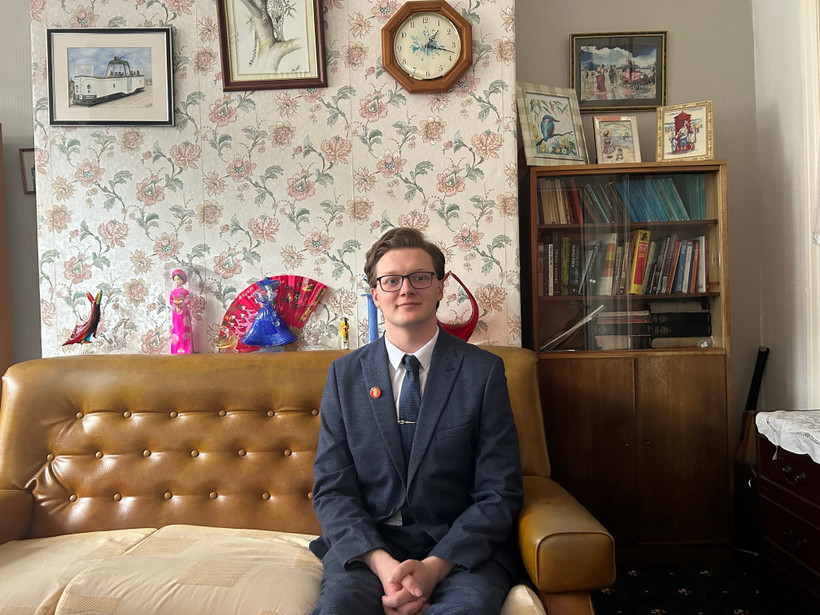 L’universitaire britannique Kyril Whittaker. Photo ; VNA