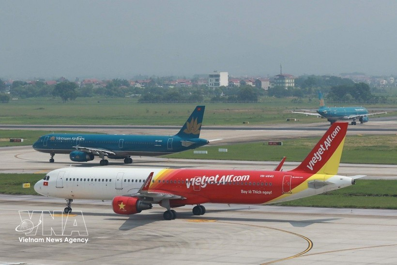 Un avion de Vietjet Air. Photo : VNA